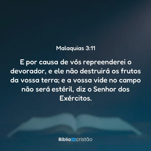 Malaquias 3:11