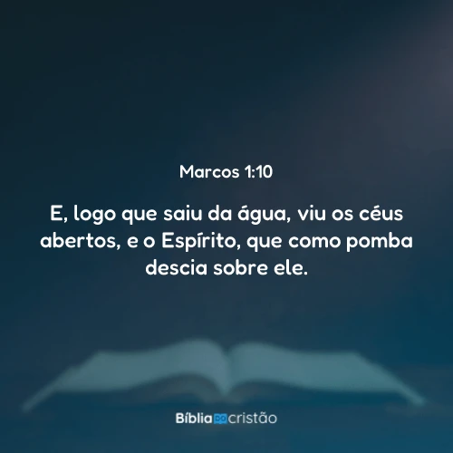 Marcos 1:10