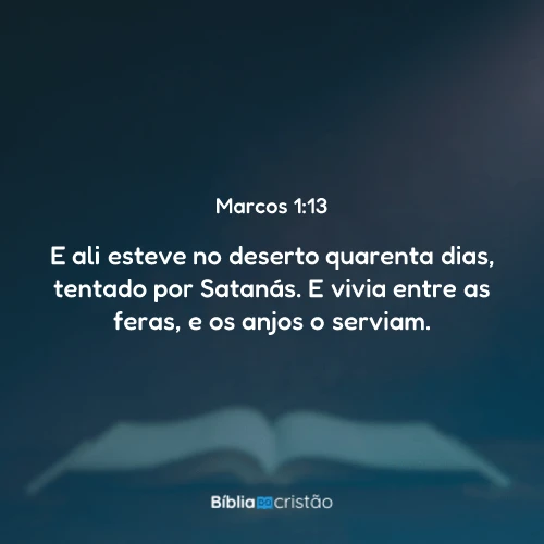Marcos 1:13