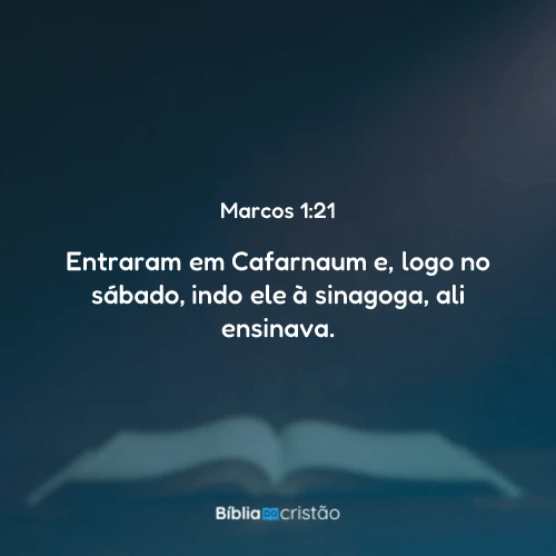 Marcos 1:21