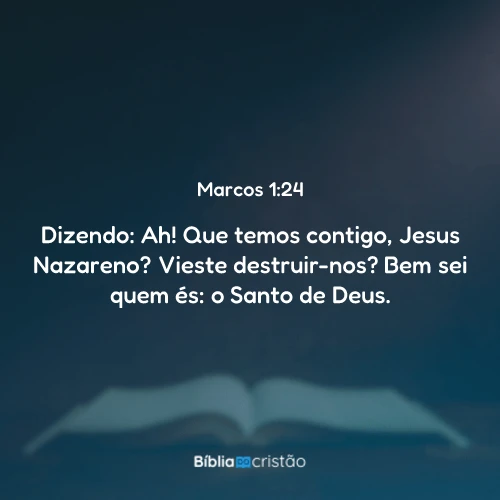 Marcos 1:24