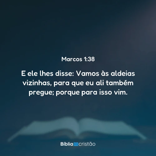 Marcos 1:38