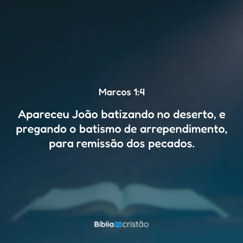 Marcos 1:4