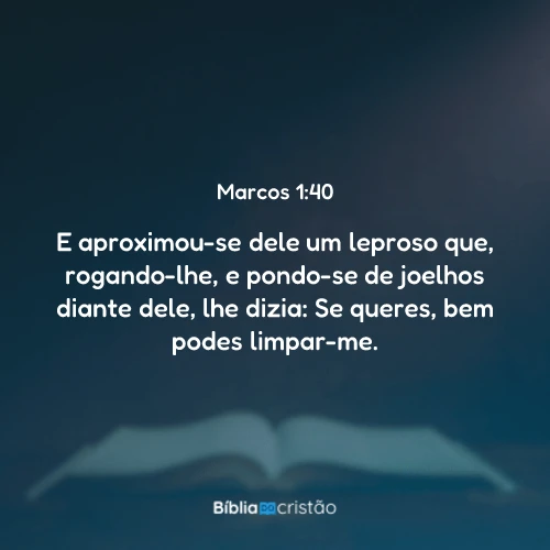 Marcos 1:40