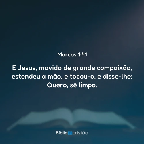 Marcos 1:41