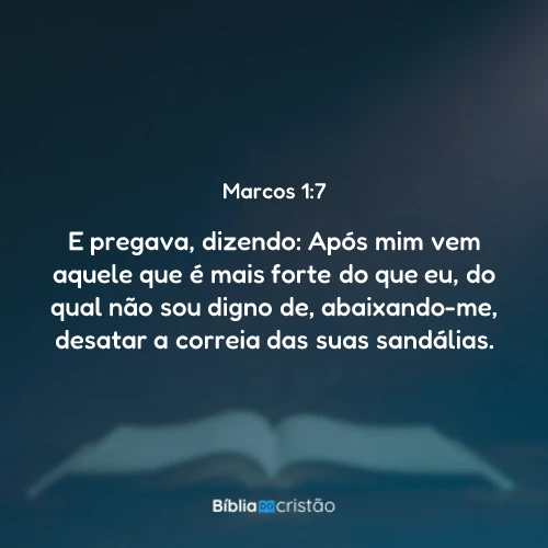 Marcos 1:7