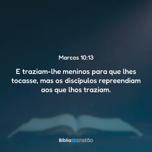 Marcos 10:13