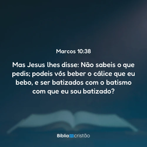 Marcos 10:38