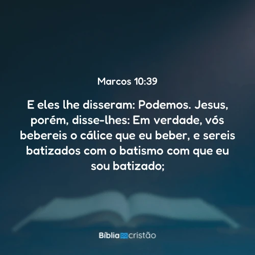 Marcos 10:39