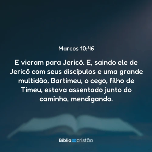 Marcos 10:46