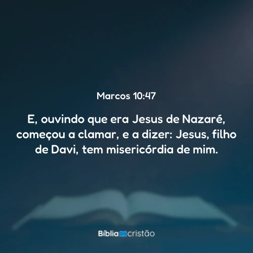 Marcos 10:47