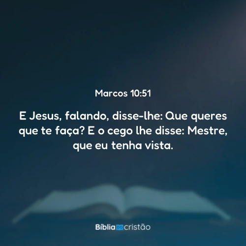 Marcos 10:51