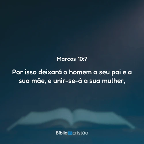 Marcos 10:7
