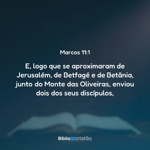 Marcos 11:1