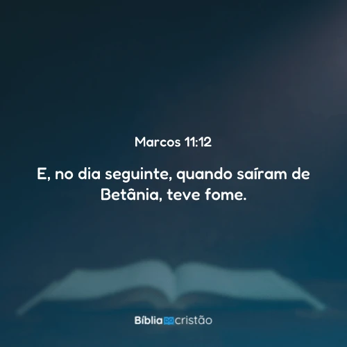 Marcos 11:12