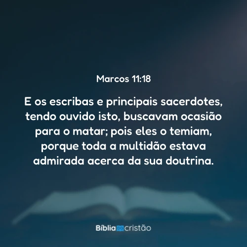 Marcos 11:18