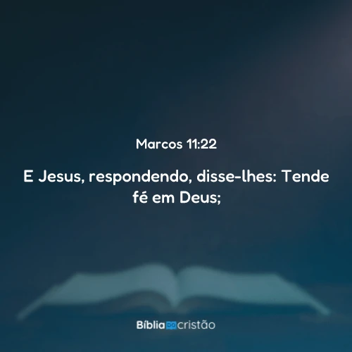 Marcos 11:22