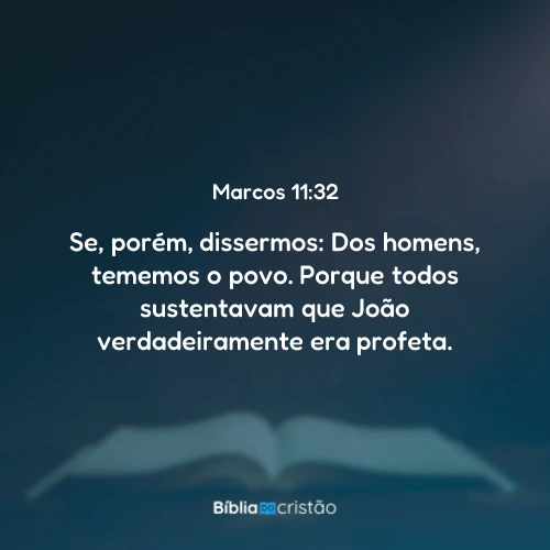 Marcos 11:32