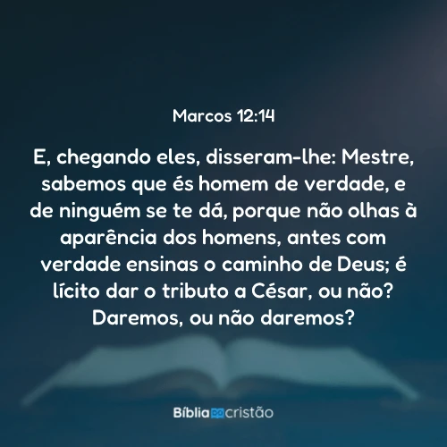 Marcos 12:14