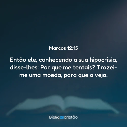 Marcos 12:15