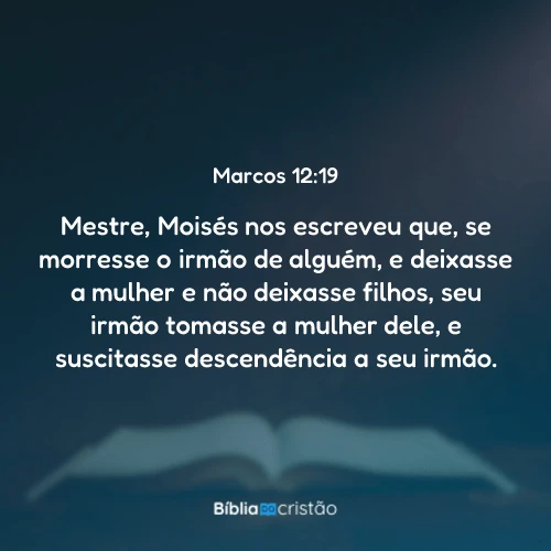 Marcos 12:19