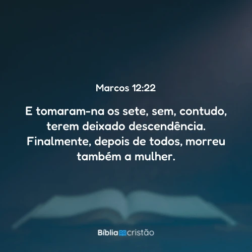 Marcos 12:22