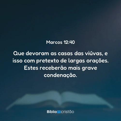 Marcos 12:40