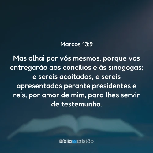 Marcos 13:9
