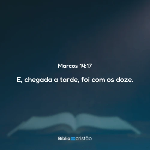 Marcos 14:17