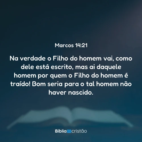 Marcos 14:21
