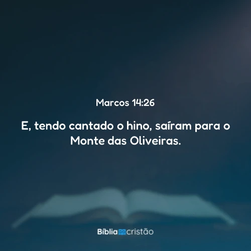 Marcos 14:26