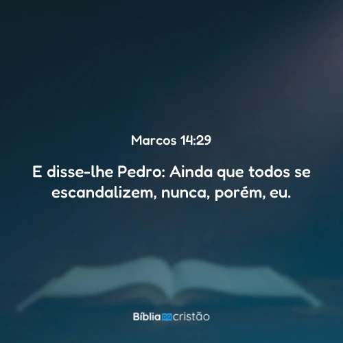 Marcos 14:29
