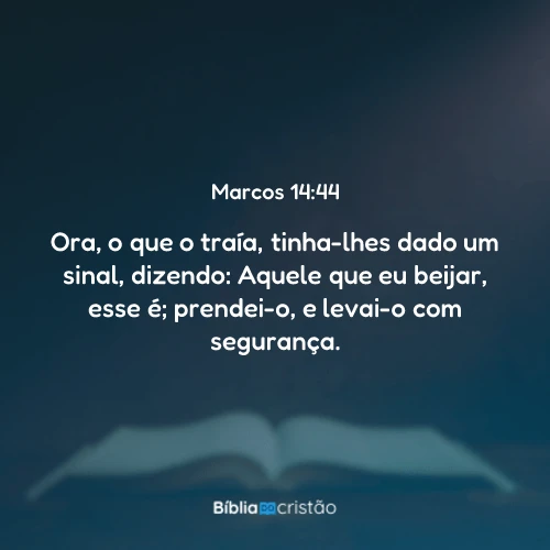 Marcos 14:44