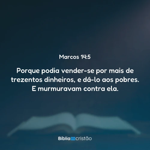 Marcos 14:5