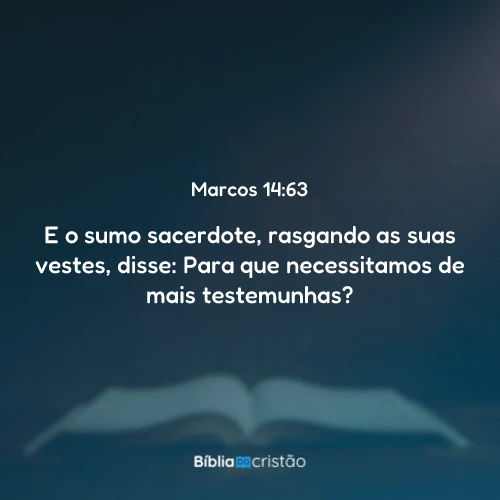 Marcos 14:63