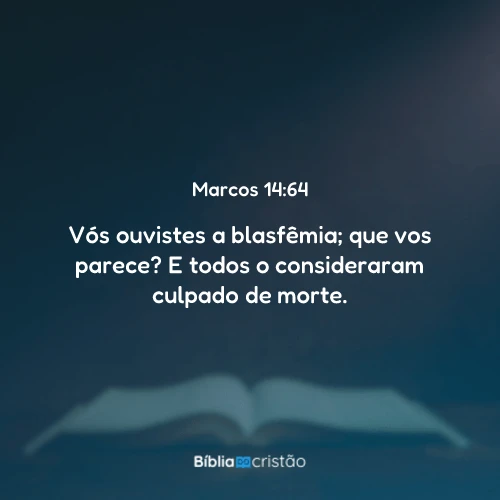 Marcos 14:64