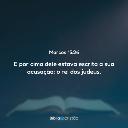 Marcos 15:26