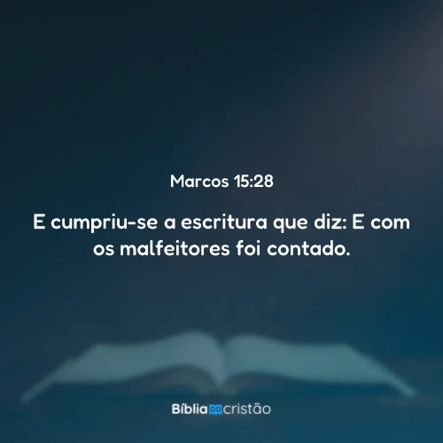 Marcos 15:28