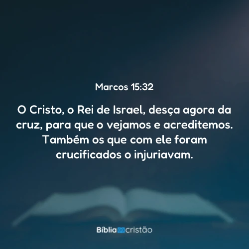 Marcos 15:32