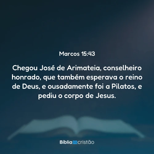 Marcos 15:43