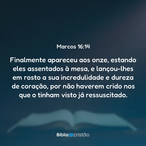 Marcos 16:14
