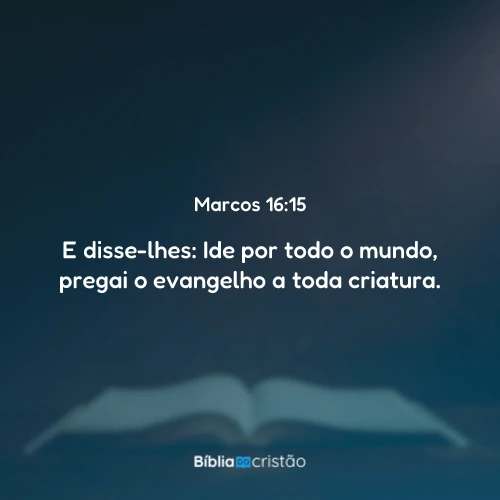 Marcos 16:15