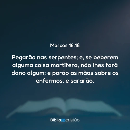 Marcos 16:18