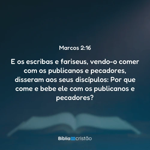 Marcos 2:16