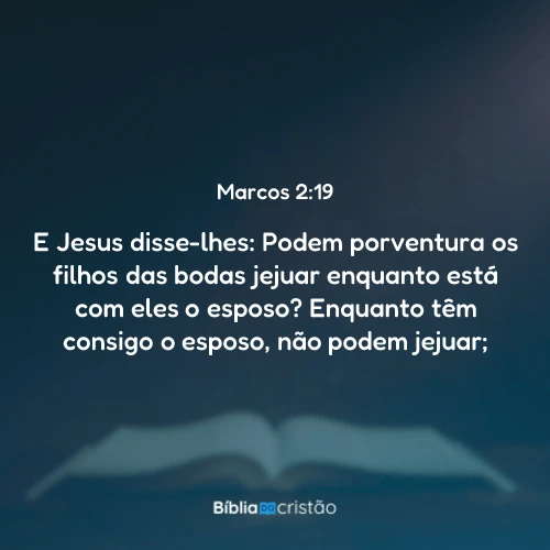 Marcos 2:19