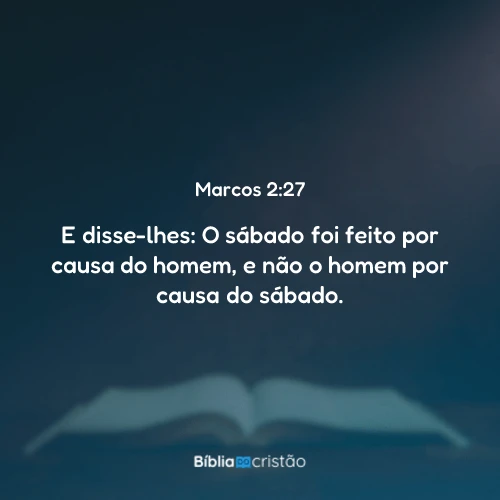 Marcos 2:27