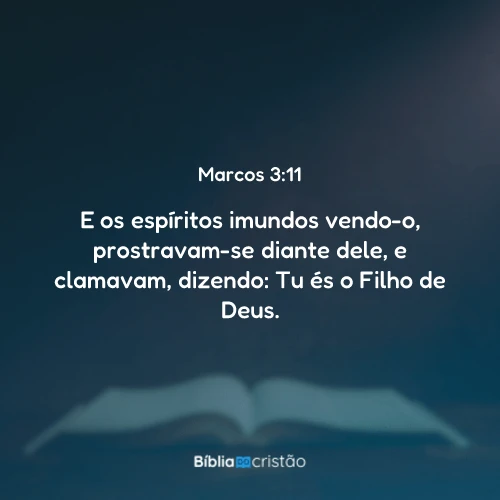 Marcos 3:11