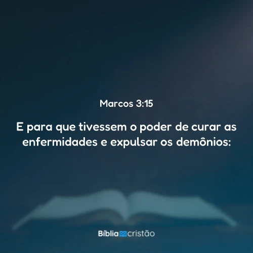 Marcos 3:15
