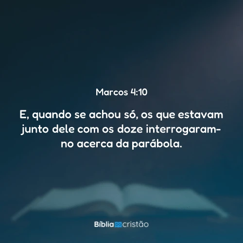 Marcos 4:10