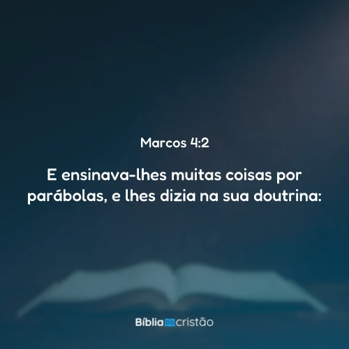 Marcos 4:2